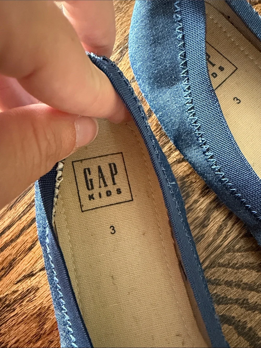 NEW Gap kids girls ballet flats cat shoes size 3
